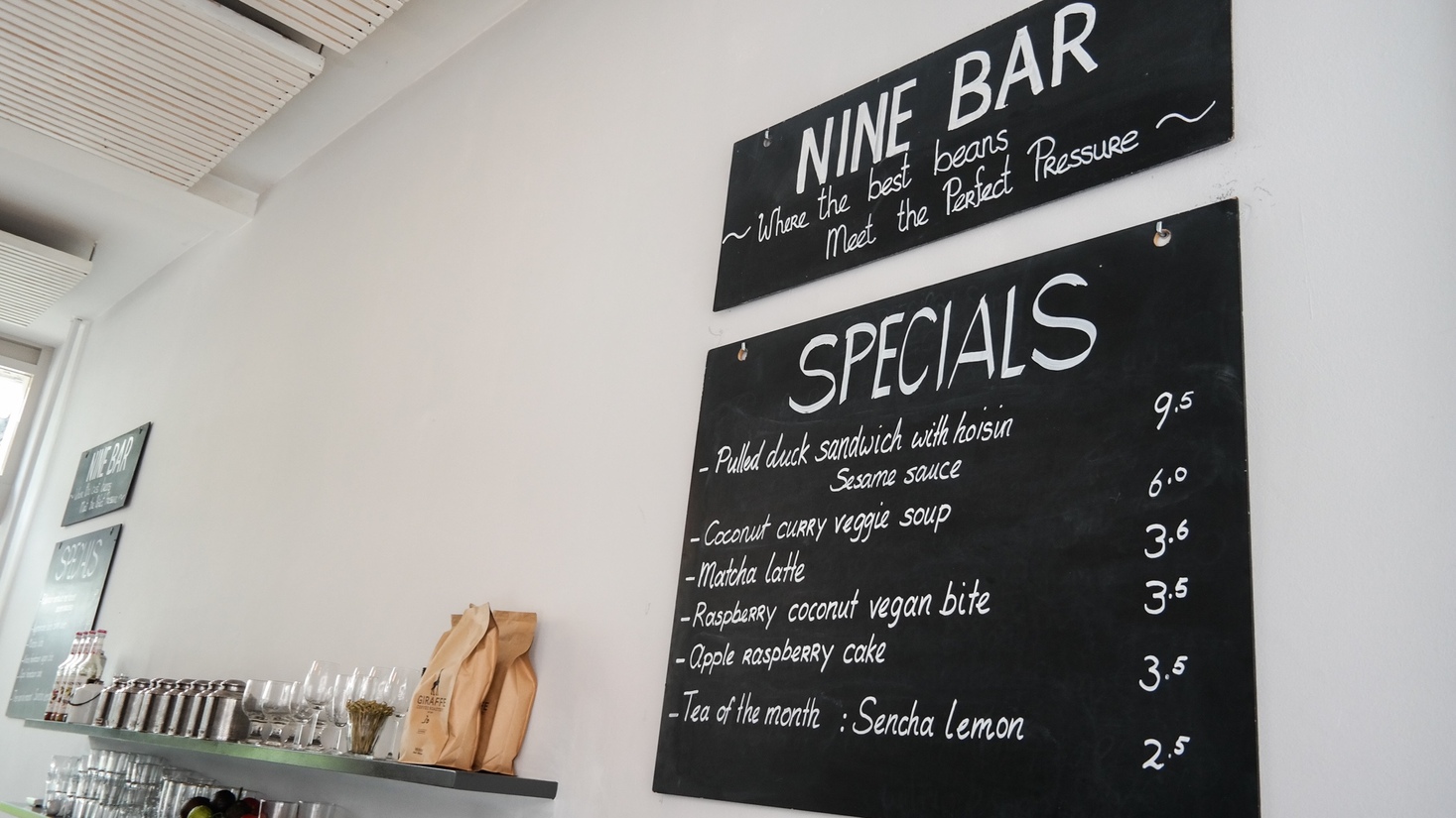 Nine Bar: perfect pressure, perfect service - De Buik van Rotterdam